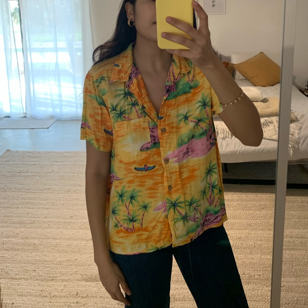 Vintage Hawaiian button up